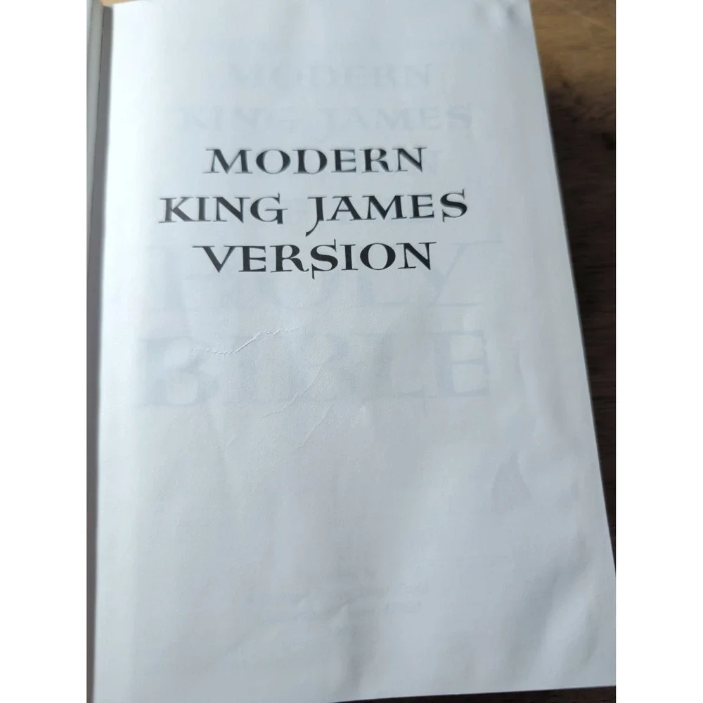 Holy Bible The Modern King James Version Sovereign Grace Trust - Jay Green 1990